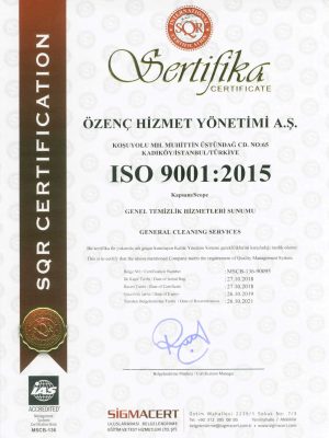 ozenc.com.tr iso 9001 belgesi toem kalite danışmanlık